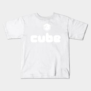 All White cube T-Shirt - Party - Vintage Summer Kids T-Shirt
